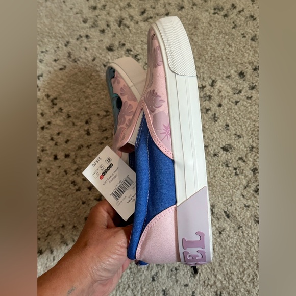 Brand New Women’s Disney Stitch & Angel Slide On Loafer Shoes - Picture 4 of 6